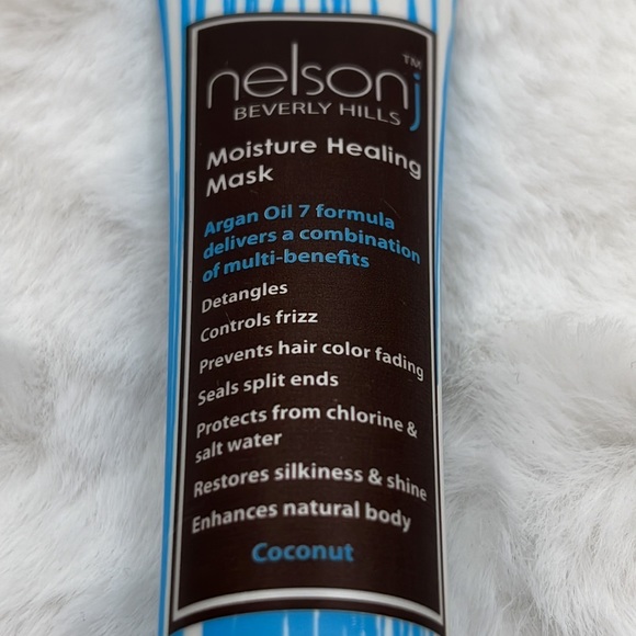 3/$15 Nelson J Beverly Hills Moisture Healing Mask - Coconut - mini/travel size - Picture 2 of 4